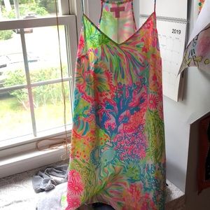 Lilly Pulitzer strappy slip dress
